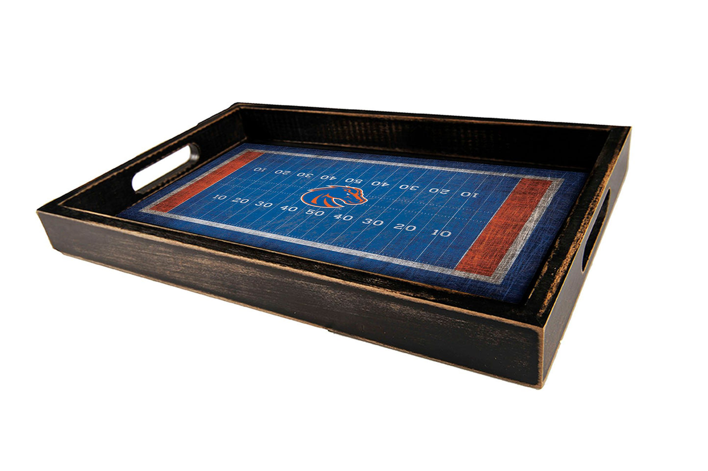 Boise State Broncos 9" x 15" Team Field Serving Tray by Fan Creations