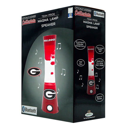 Georgia Bulldogs Magma Lamp - Bluetooth Speaker by Sporticulture