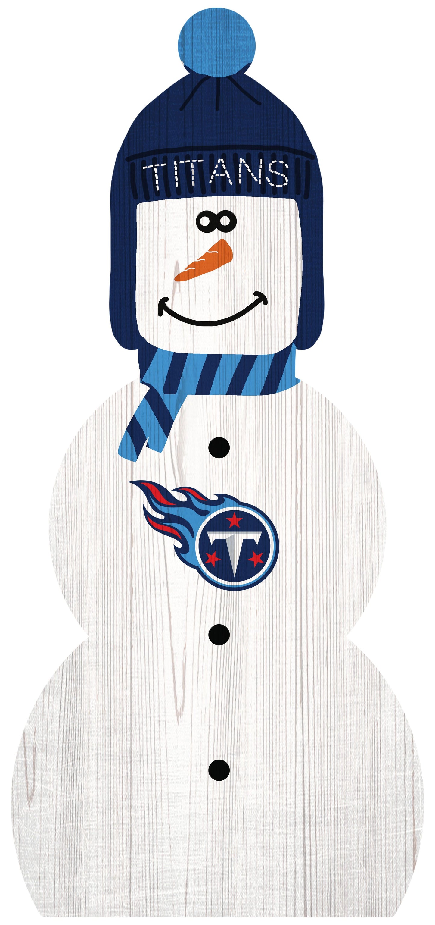 Tennessee Titans 31" Snowman Leaner by Fan Creations
