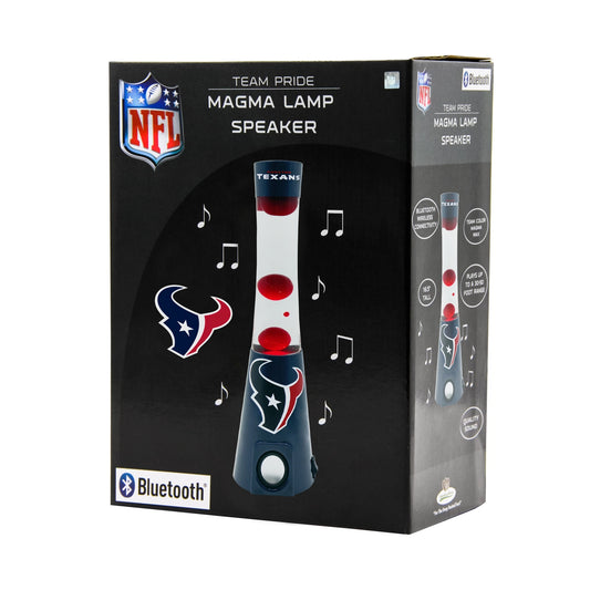 Houston Texans Magma Lamp - Bluetooth Speaker by Sporticulture