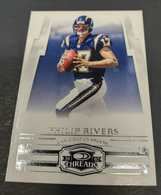 2007 Donruss Threads #115 - Philip Rivers - Chargers - Football Card NM-MT