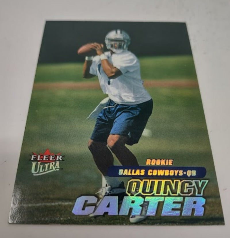 2001 Ultra #U301 Quincy Carter Rookie Card - Football Card NM-MT