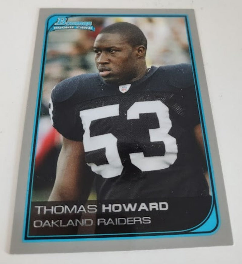 2006 Bowman #176 Thomas Howard Rookie Card - Football Card NM-MT