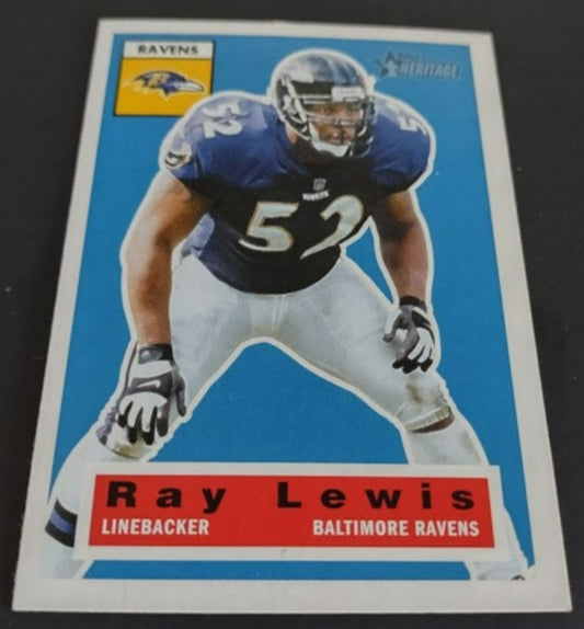 2001 Topps Heritage #1 Ray Lewis - Football Card - NM-MT