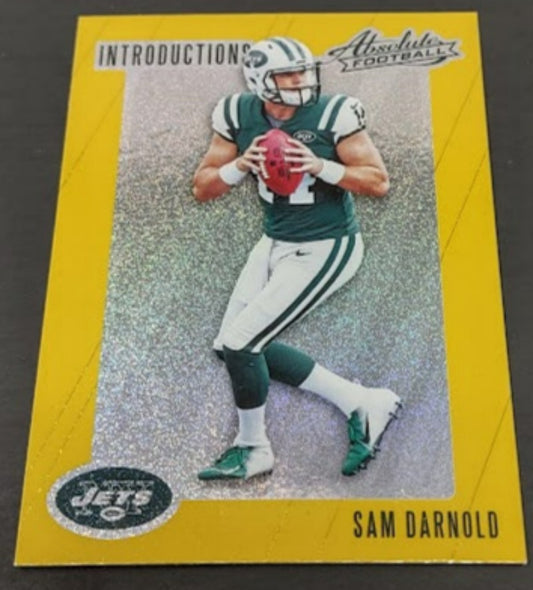 2018 Absolute Introductions Spectrum Gold #IN-SD Sam Darnold - Football Card
