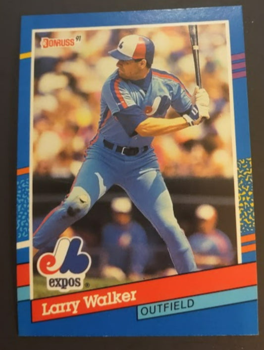 1991 Donruss #359 Larry Walker - Baseball Card NM-MT