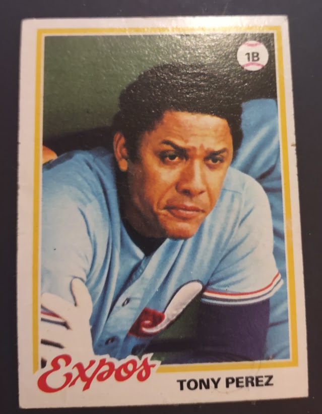 1978 Topps #15 Tony Perez DP - Baseball Card