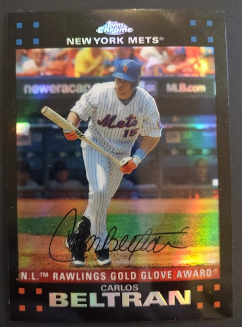 2007 Topps Chrome #271 Carlos Beltran - Baseball Card NM-MT