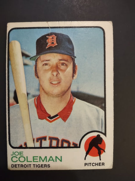 1973 Topps #120 Joe Coleman - Baseball Card -Good