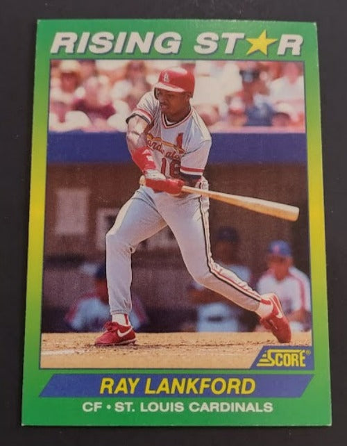 1992 Score 100 Rising Stars #43 Ray Lankford - Baseball Card EX-MT