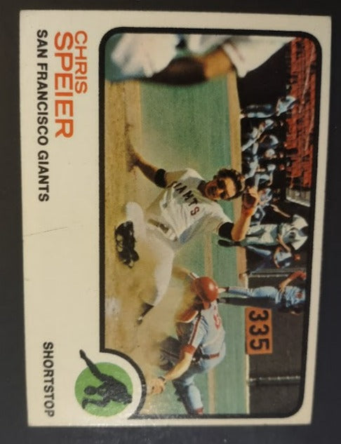 1973 Topps #273 Chris Speier - Baseball Card VG-EX