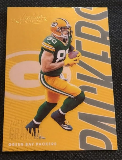 2018 Absolute #38 Jimmy Graham - Football Card NM-MT