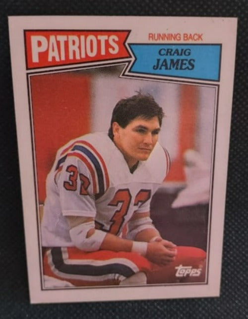 1987 Topps #98 Craig James - Football Card NM-MT
