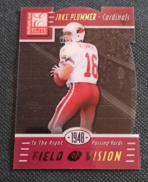 1999 Donruss Elite Field of Vision Die Cuts #3C Jake Plummer - Football Card