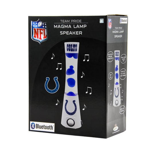Indianapolis Colts Magma Lamp - Bluetooth Speaker by Sporticulture