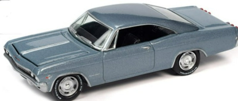 1965 Chevrolet Impala SS Glacier Gray Metallic Limited Edition to 3748 pieces Worldwide "Muscle Cars USA" Series 1/64 Diecast Car by Johnny Lightning