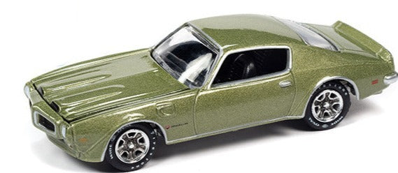 1972 Pontiac Firebird Formula Springfield Green Metallic "Classic Gold Collection" Series Limited Edition to 9454 pieces Worldwide 1/64 Diecast Car