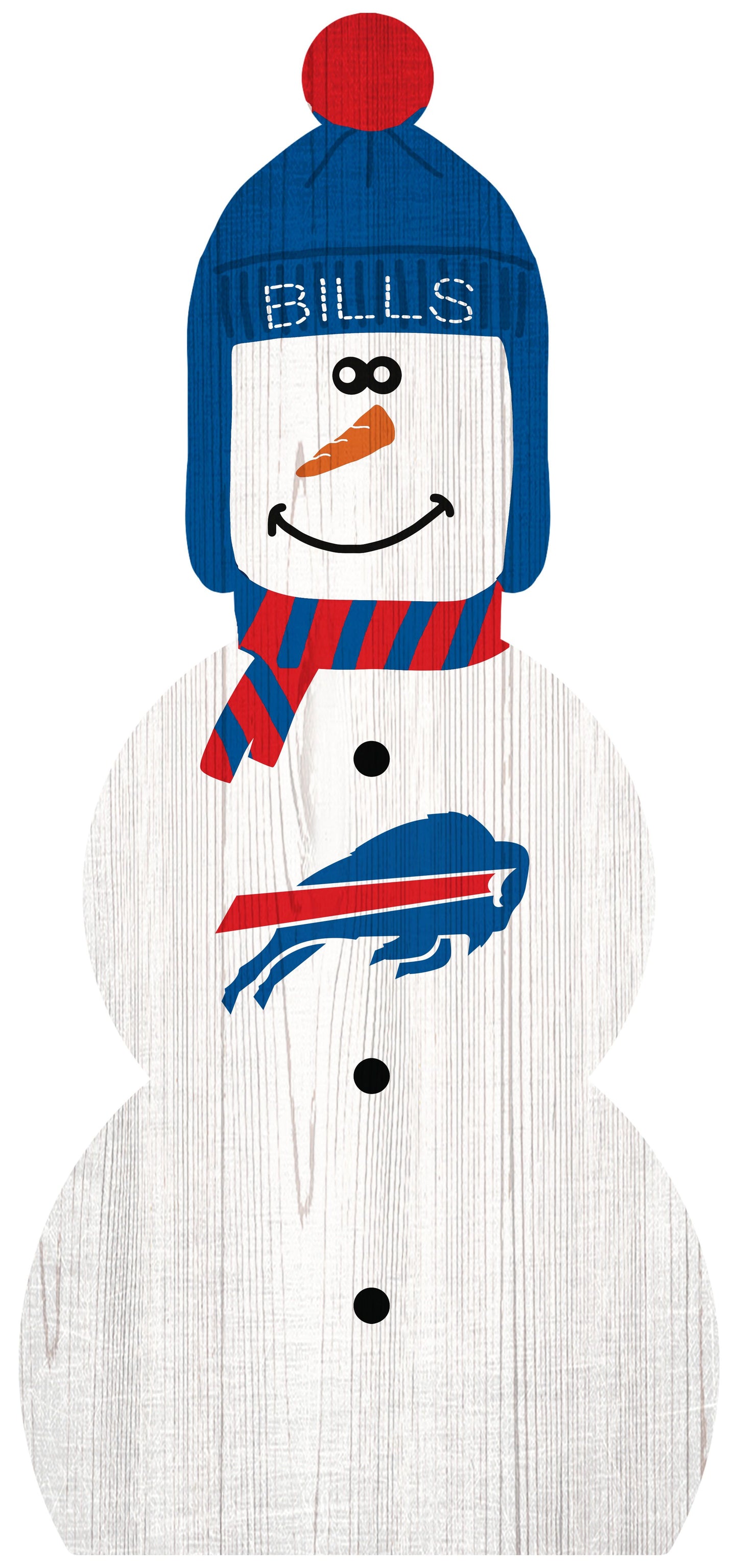 Buffalo Bills 31" Snowman Leaner by Fan Creations