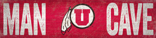 Utah Utes Man Cave Sign by Fan Creations