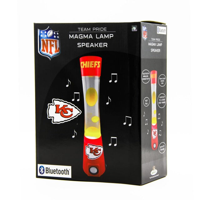 Kansas City Chiefs Magma Lamp - Bluetooth Speaker by Sporticulture