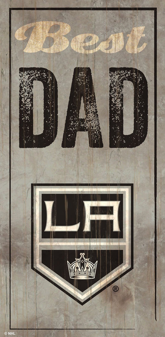 Los Angeles Kings Best Dad Sign by Fan Creations