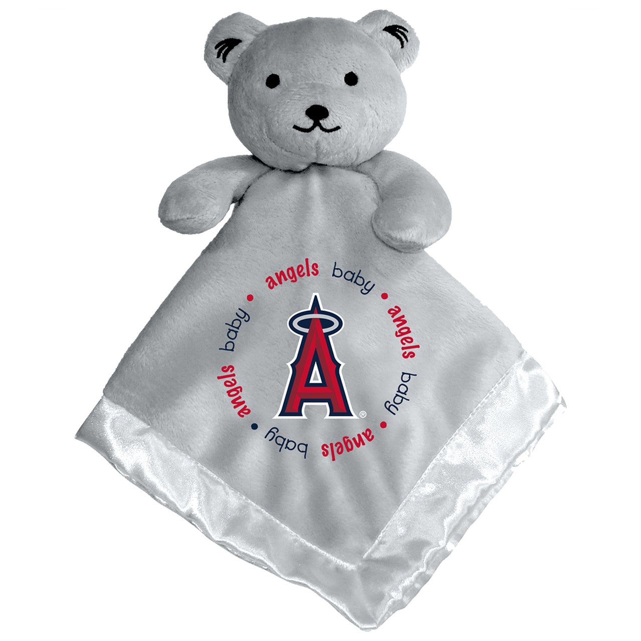 Los Angeles Angels Gray Embroidered Security Bear by Masterpieces Inc.