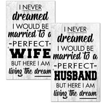 I Never Dreamed 11" x 19" Sign by Fan Creations