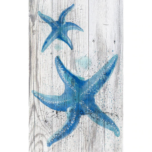 Starfish 6" x 12" Sign by Fan Creations