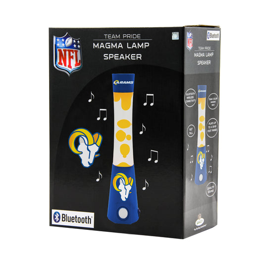 Los Angeles Rams Magma Lamp - Bluetooth Speaker by Sporticulture
