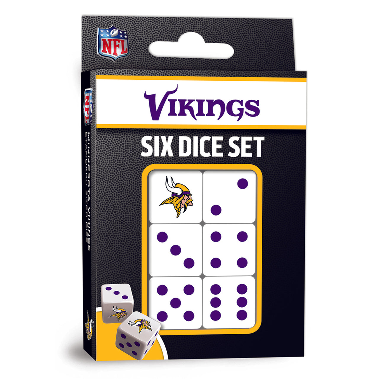Minnesota Vikings Dice Pack by Masterpieces