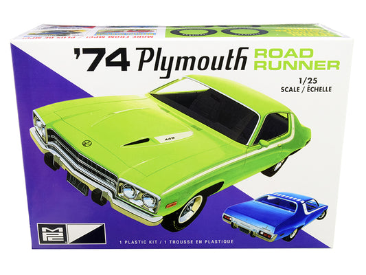 1974 Plymouth Road Runner 1/25 Scale Model Kit Skill Level 2 by MPC