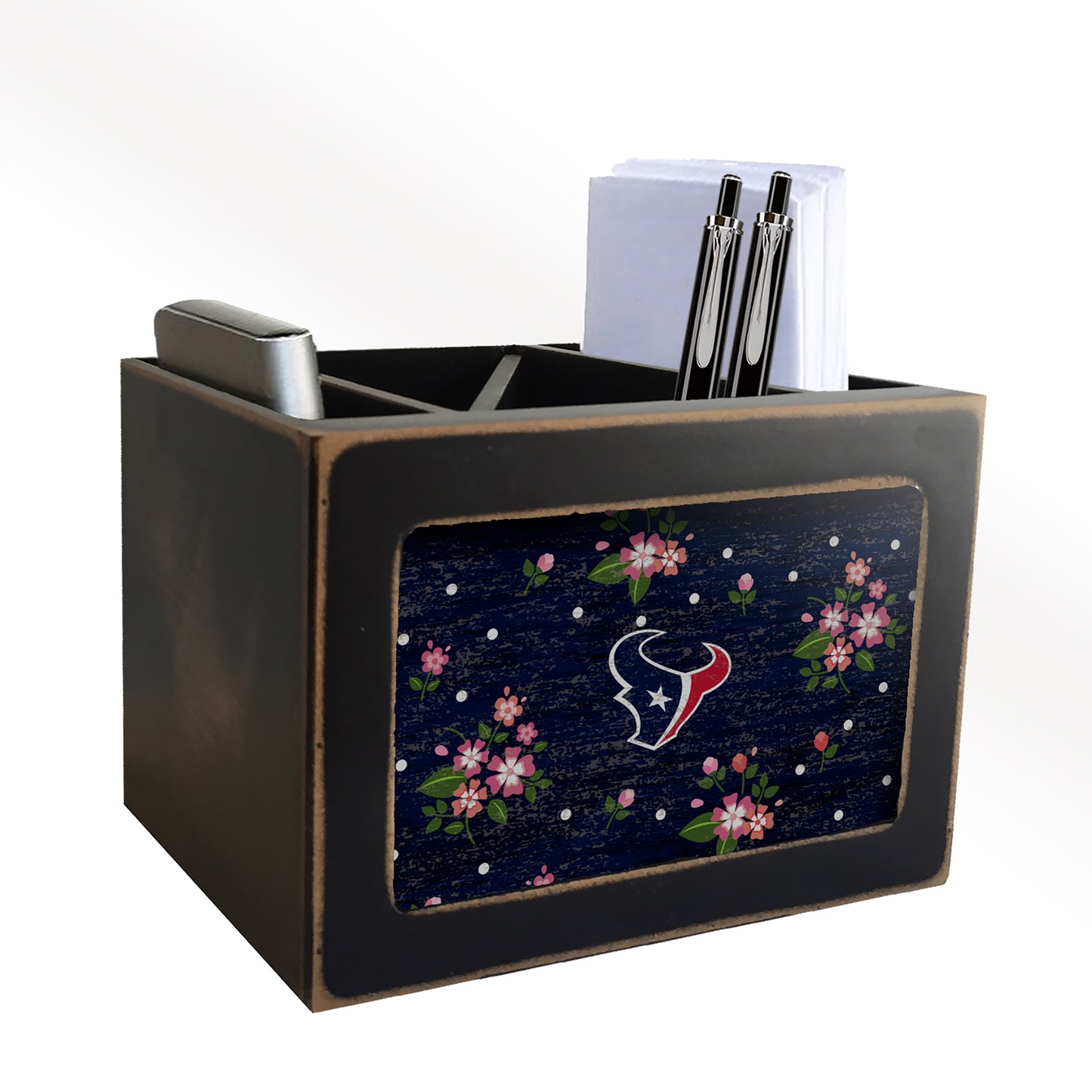 Houston Texans Floral Desktop Organizer by Fan Creations