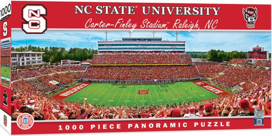 North Carolina State Wolfpack Carter-Finley Stadium 1000 Piece Panoramic Puzzle - Center View by Masterpieces
