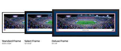 Buffalo Bills Highmark Stadium Sideline View Panoramic Picture - Fan Cave Decor by Blakeway Panoramas