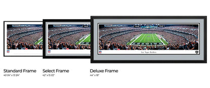 Las Vegas Raiders End Zone Panoramic Picture - Allegiant Stadium Fan Cave Decor by Blakeway Panoramas