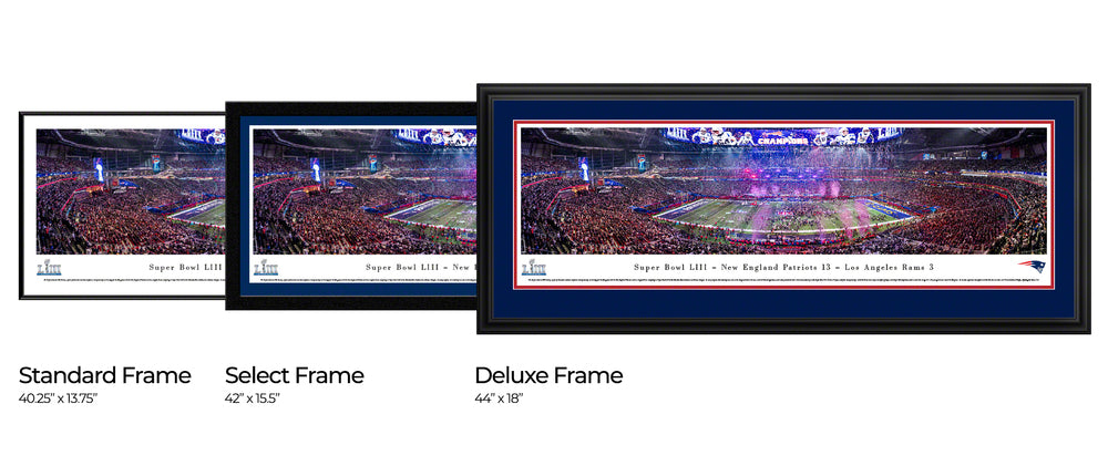 2019 Super Bowl LIII New England Patriots Victory Panoramic Picture by Blakeway Panoramas