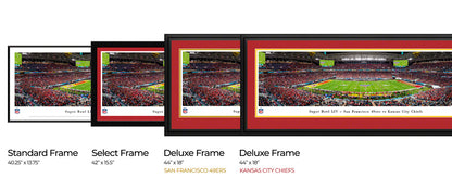 2020 Super Bowl LIV Kickoff Panoramic Picture - San Francisco 49ers vs. Kansas City Chiefs by Blakeway Panoramas