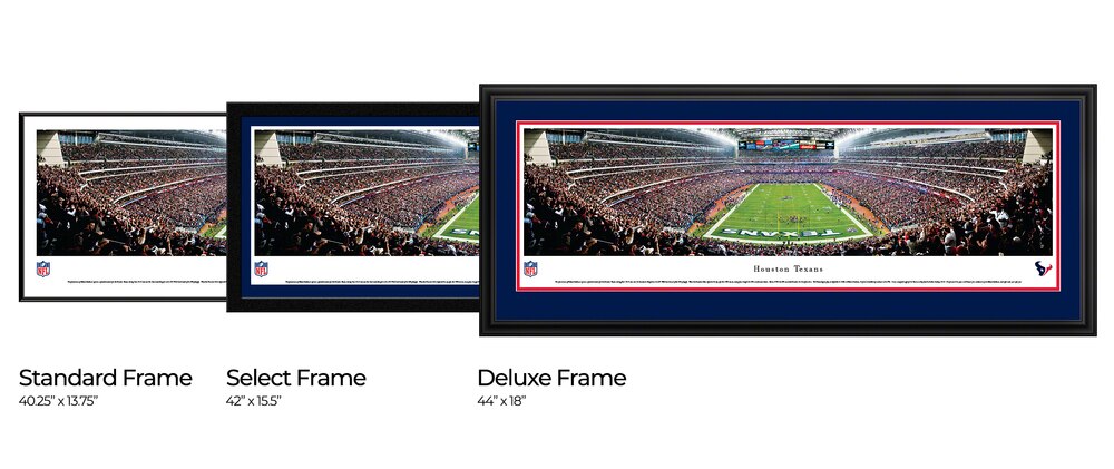 Houston Texans Reliant Stadium End Zone View Panoramic Picture by Blakeway Panoramas