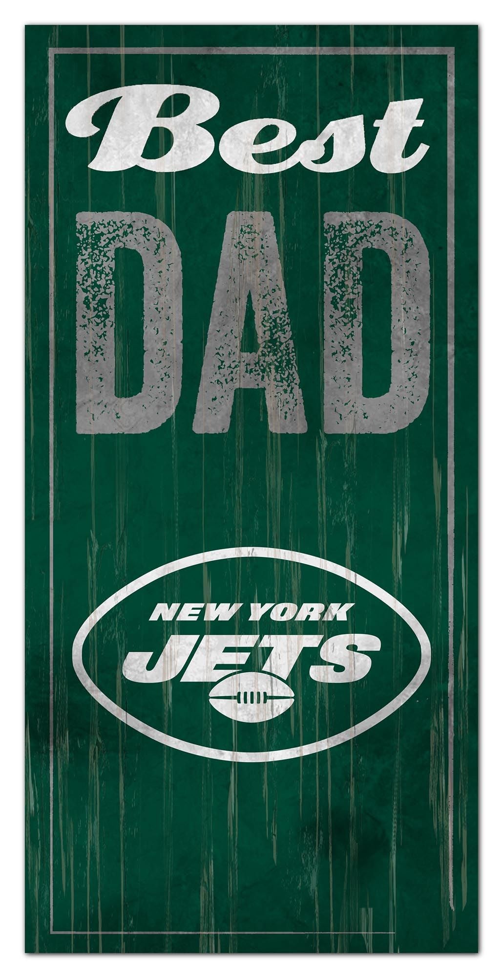 New York Jets Best Dad Sign by Fan Creations