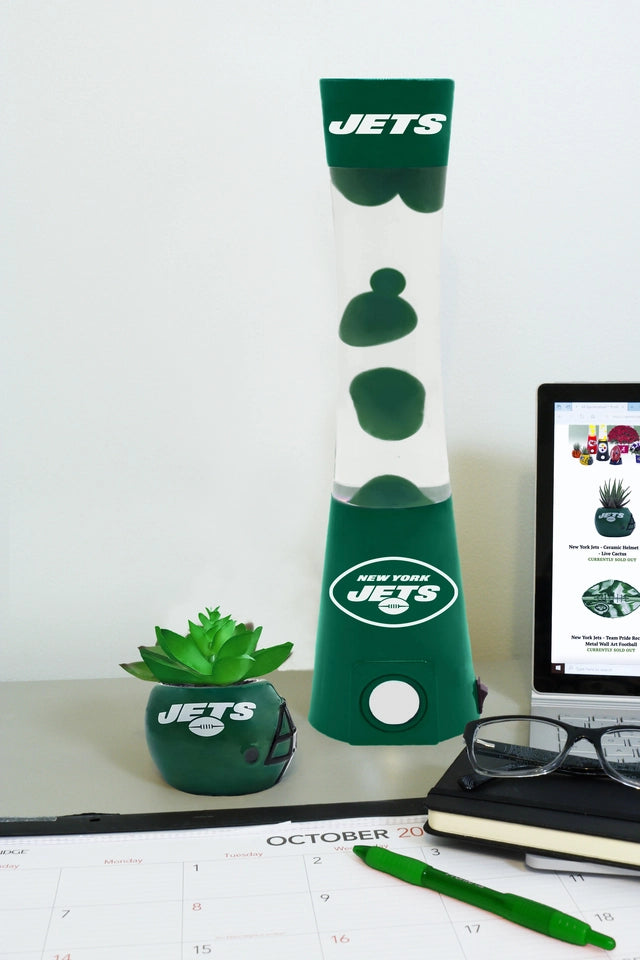 New York Jets Magma Lamp - Bluetooth Speaker by Sporticulture