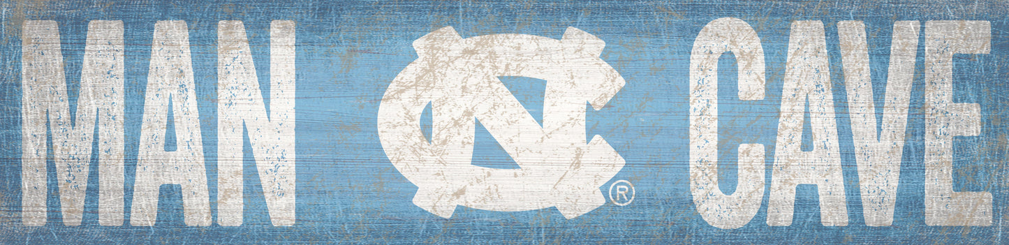 North Carolina Tar Heels Man Cave Sign by Fan Creations