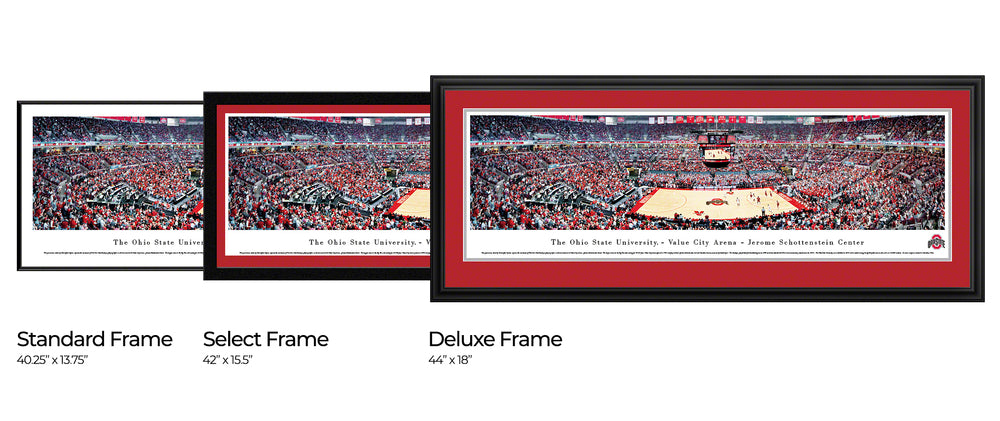 Ohio State Buckeyes Panoramic - Value City Arena Picture - Basketball by Blakeway Panoramas