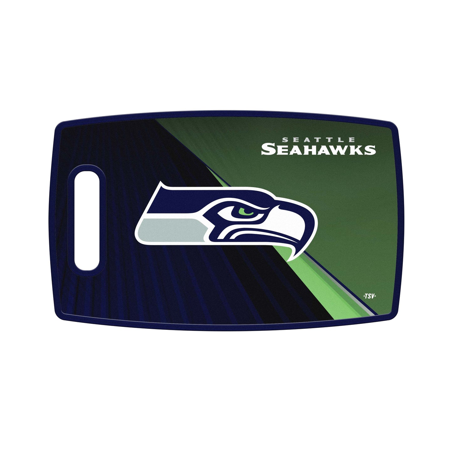Seattle Seahawks Large 9.5" x 14.5" Cutting Board by Sports Vault