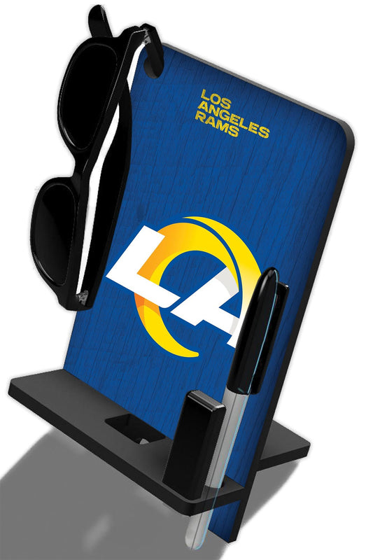 Los Angeles Rams 4-in-1 Desktop Phone Stand by Fan Creations