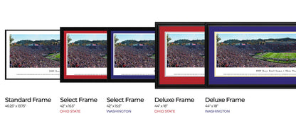 2019 Rose Bowl Game - Kickoff Panoramic Poster - Ohio State vs. Washington by Blakeway Panoramas