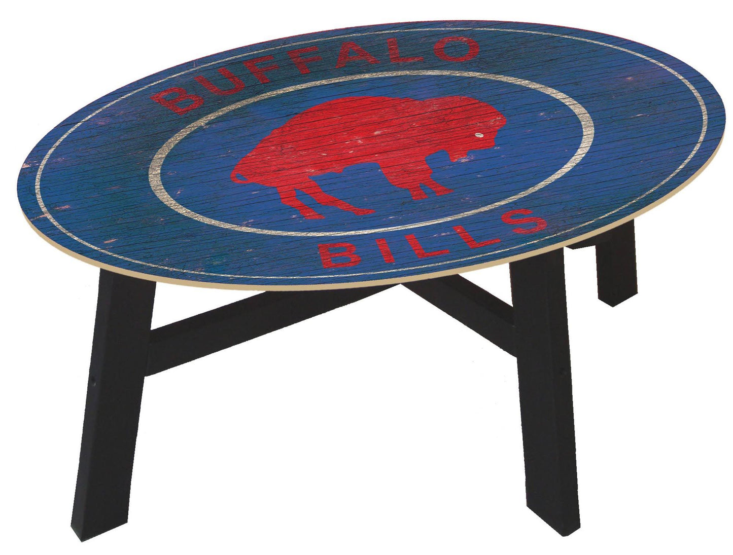 Buffalo Bills Logo Heritage Logo Coffee Table by Fan Creations