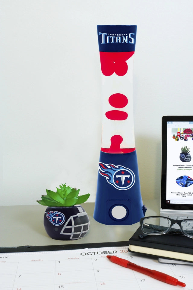 Tennessee Titans Magma Lamp - Bluetooth Speaker by Sporticulture