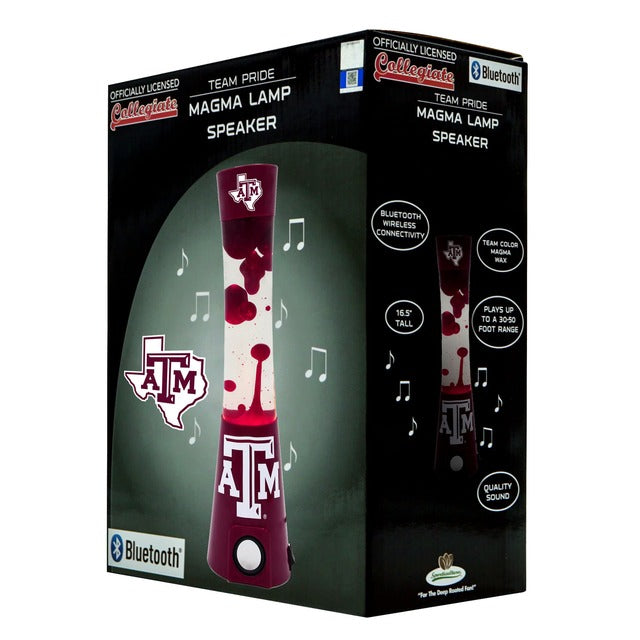 Texas A&M Aggies Magma Lamp - Bluetooth Speaker by Sporticulture - Special Order