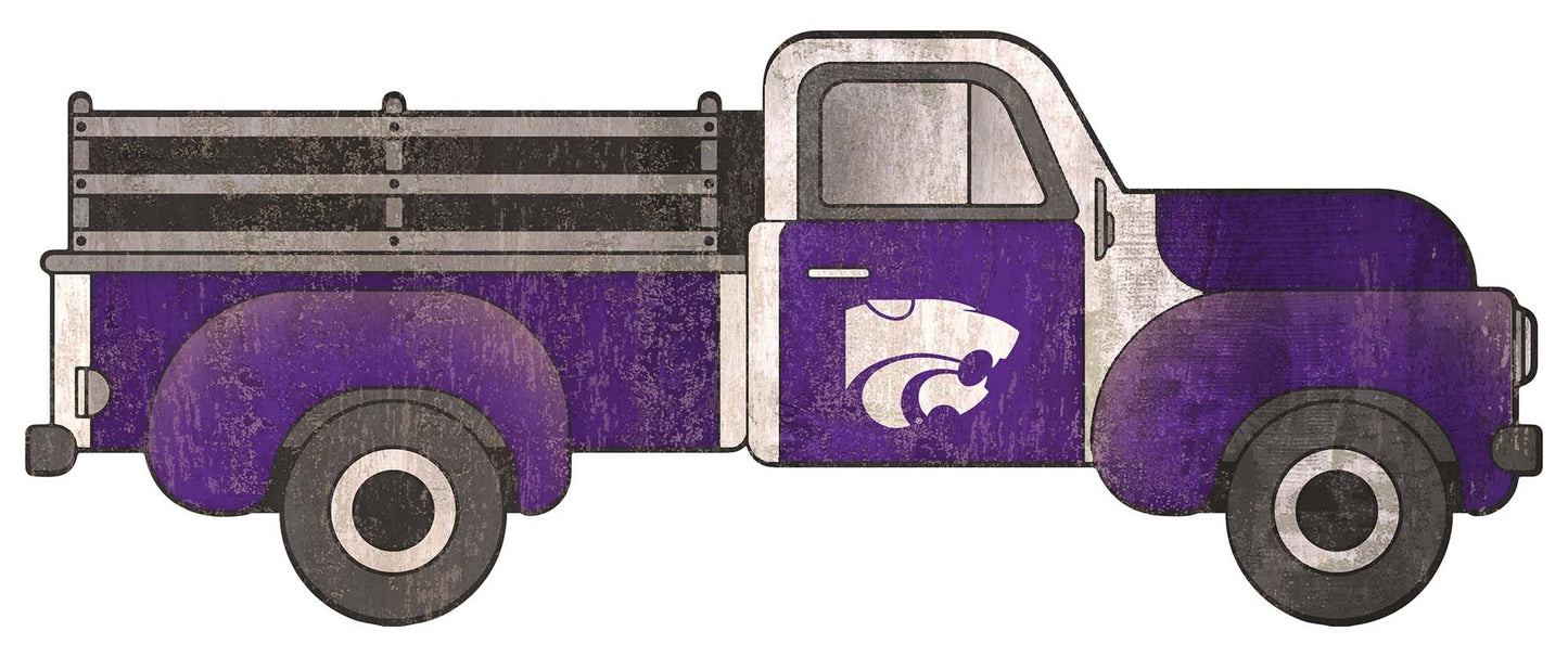 Kansas State Wildcats 15" Cutout Truck Sign by Fan Creations