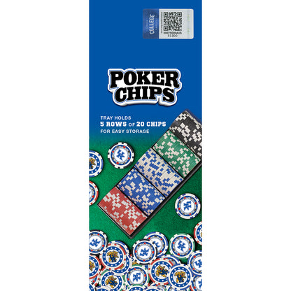 Kentucky Wildcats Poker Chips 100 Piece Set by Masterpieces